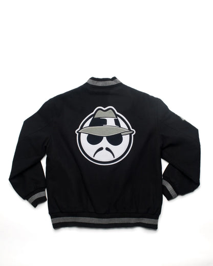 WOOL SLEEVE VARSITY JACKET