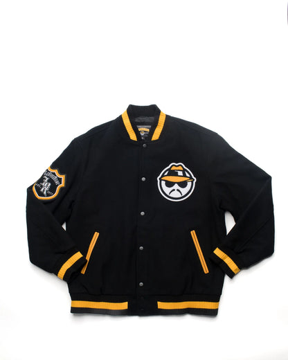 WOOL SLEEVE VARSITY JACKET