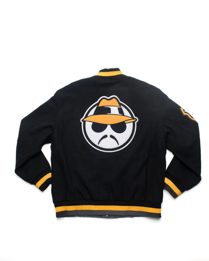 WOOL SLEEVE VARSITY JACKET
