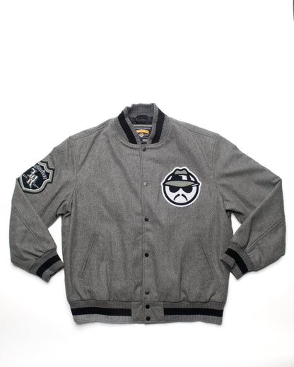 WOOL SLEEVE VARSITY JACKET