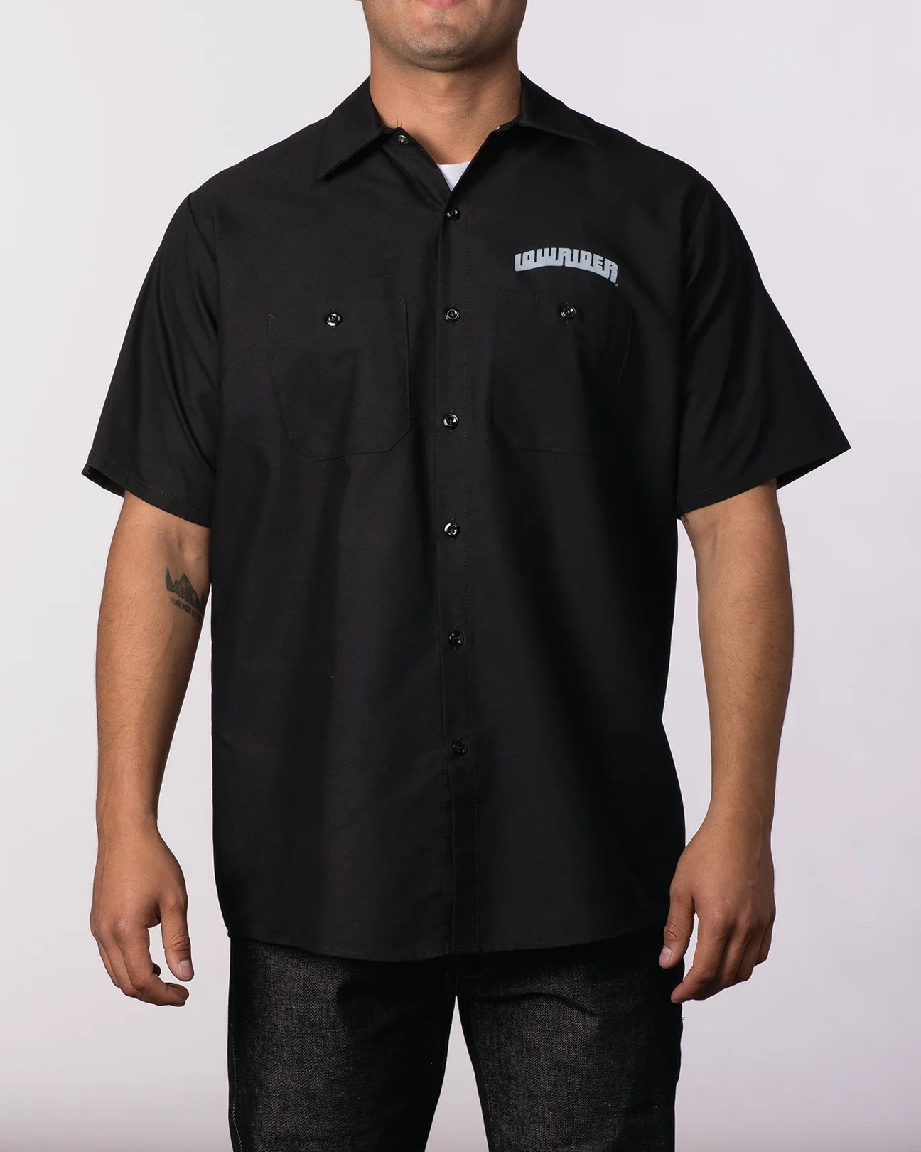 LOWRIDER RED CAP S/S WORK SHIRT