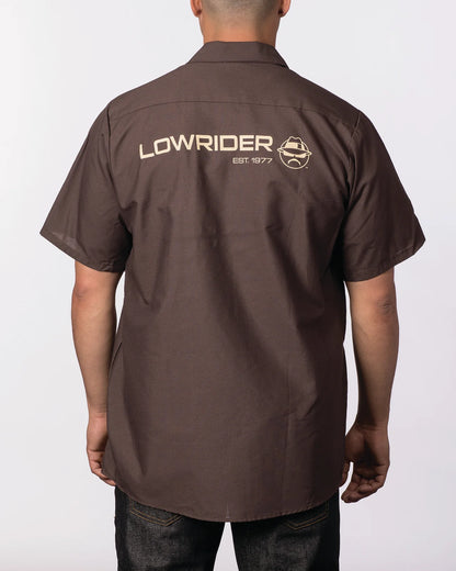 LOWRIDER RED CAP S/S WORK SHIRT