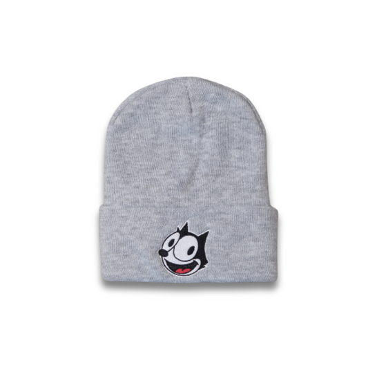 FELIX THE CAT GREY BEANIE