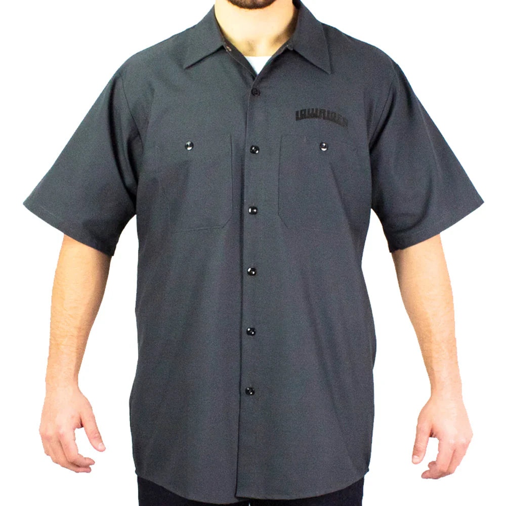 LOWRIDER RED CAP S/S WORK SHIRT