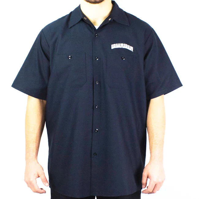 LOWRIDER RED CAP S/S WORK SHIRT